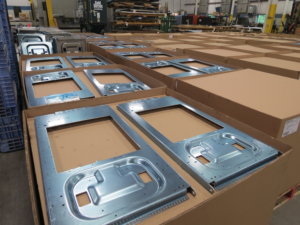 On-time delivery of metal frames