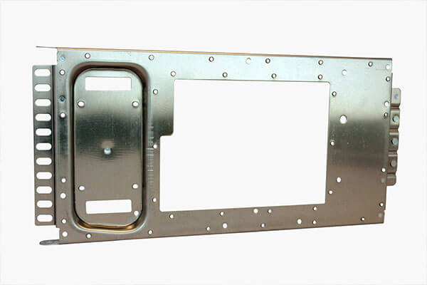 Aluminum frame with pem nuts