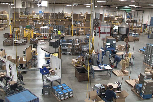 Secondary operations in Ultra's manufacturing facility