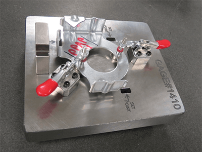 Customized gauges establish design and quality standards for metal stamped parts