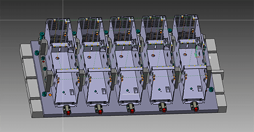 Customized Robodrill fixture