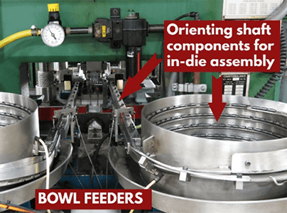 How does a progressive tooling die deliver cost-savings