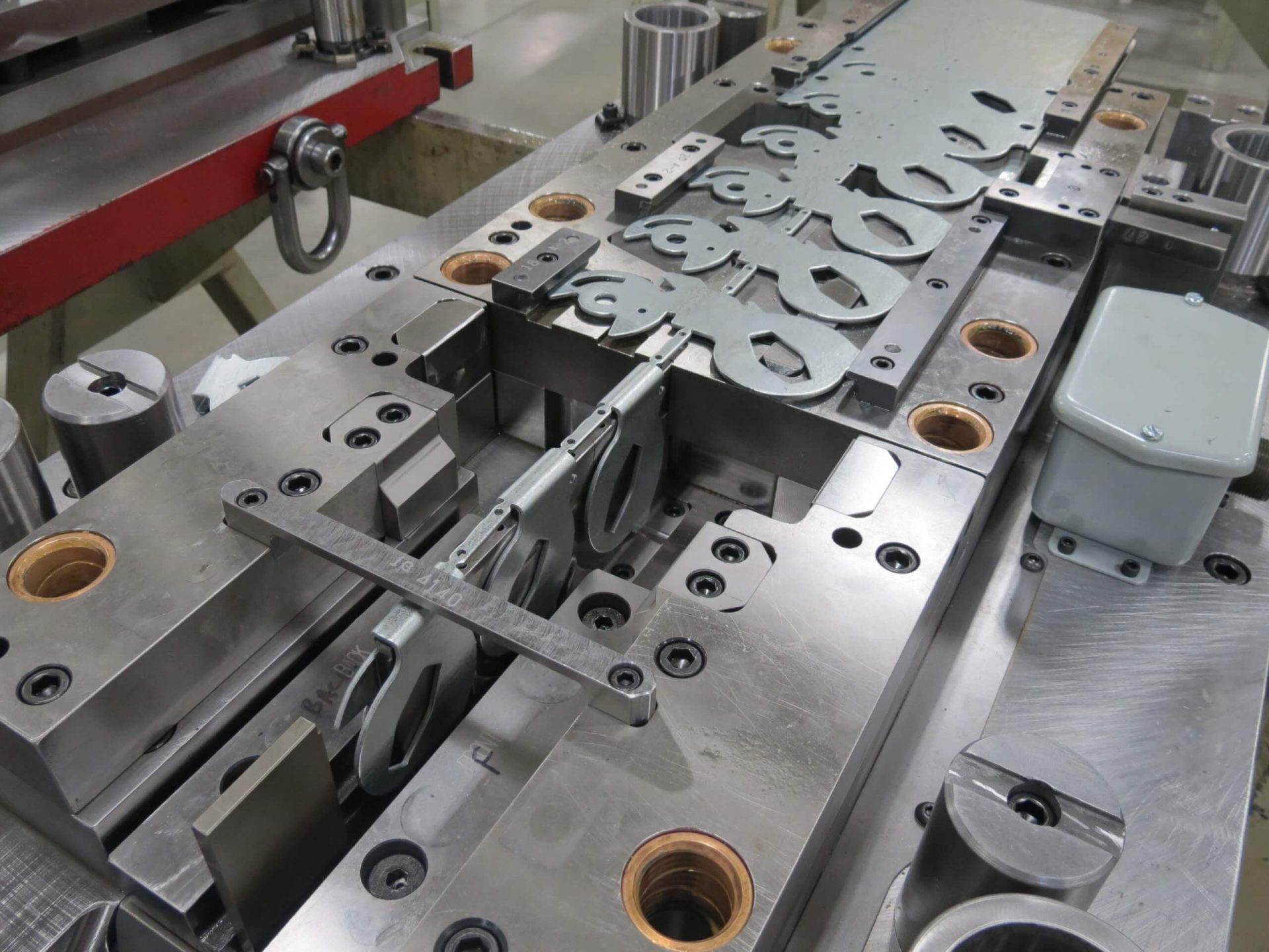 precision building of progressive stamping dies