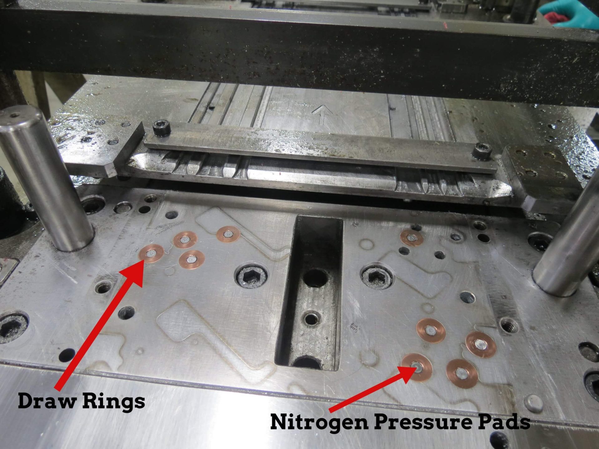 In die tapping operation