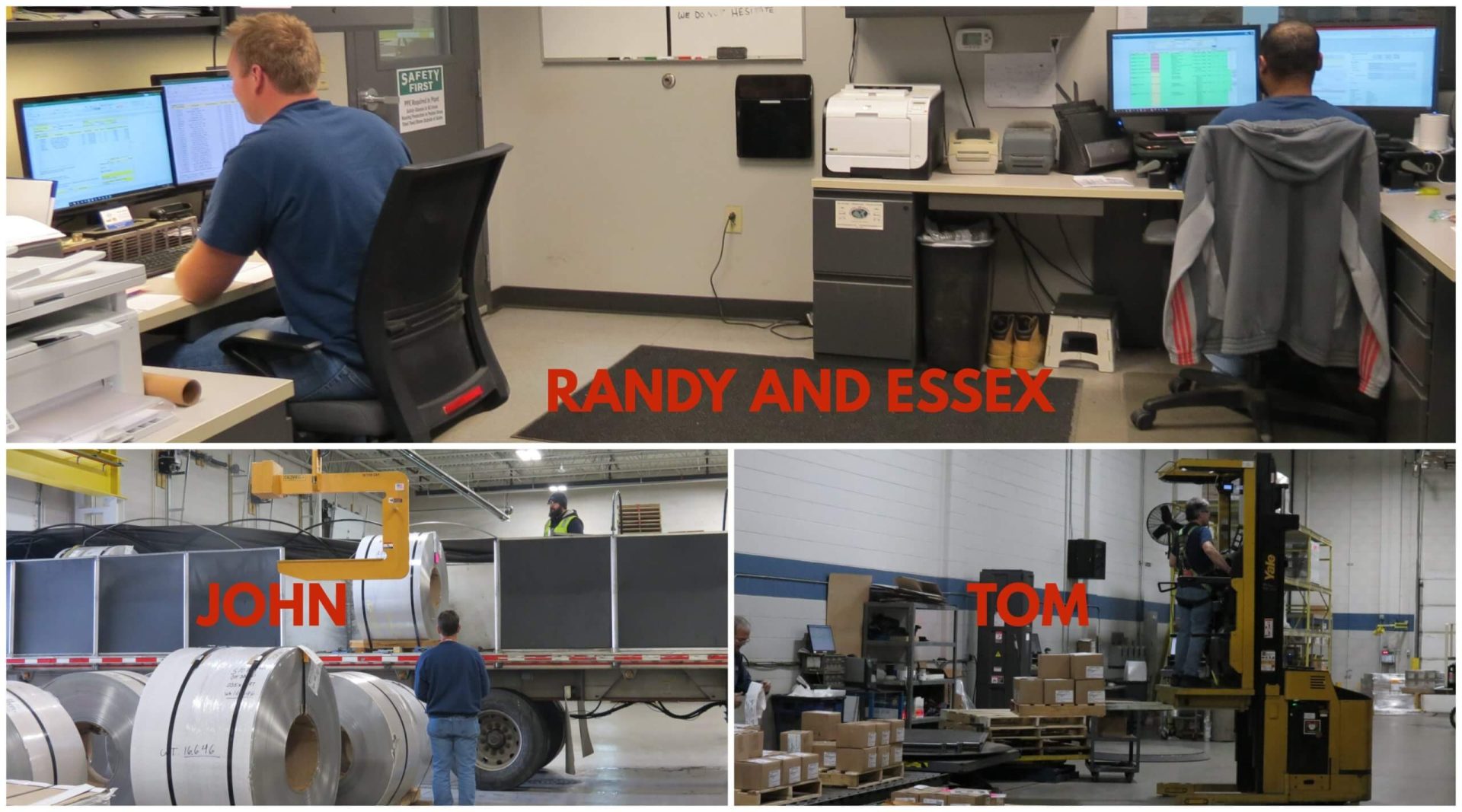 SHIPPING & RECEIVING Team