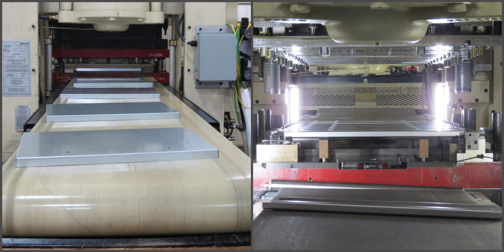Servo press metal stamped parts